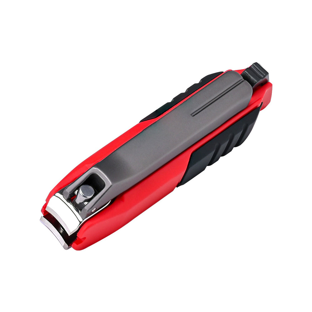 Amazon product Zinc alloy nail clipper manicure set safety Multifunction Mobile phone holder nail Exquisite clipper nails-MSC058
