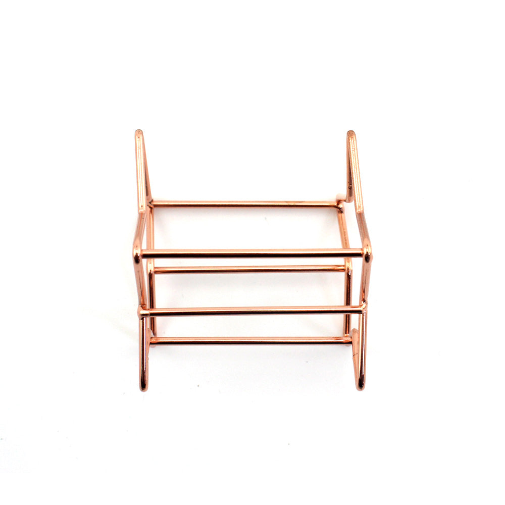 Gold high quality Wholesale Sponge Holder wire Beauty Blender Makeup Powder Puff Storage Drying Stand Holder-msa42
