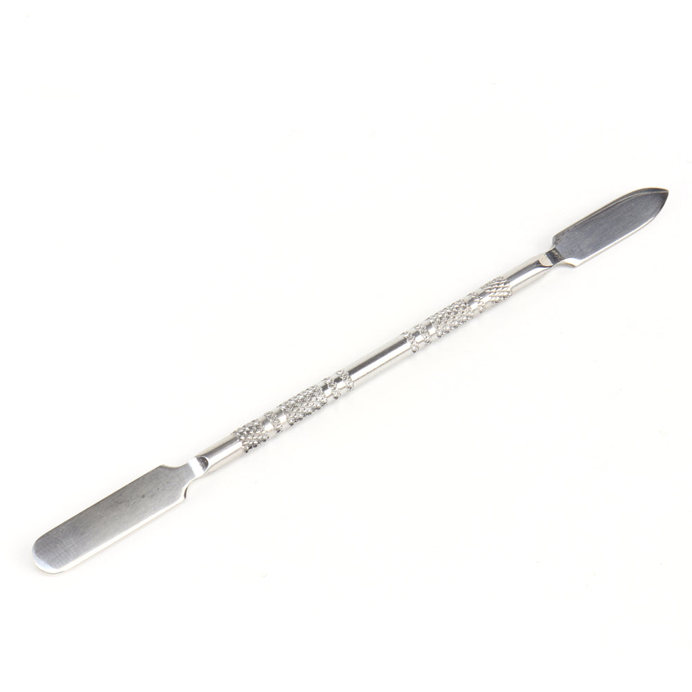 Lightness Professional Stainless Steel Cosmetic Foundation Makeup Mixing Palette with Spatula-mscp005-M