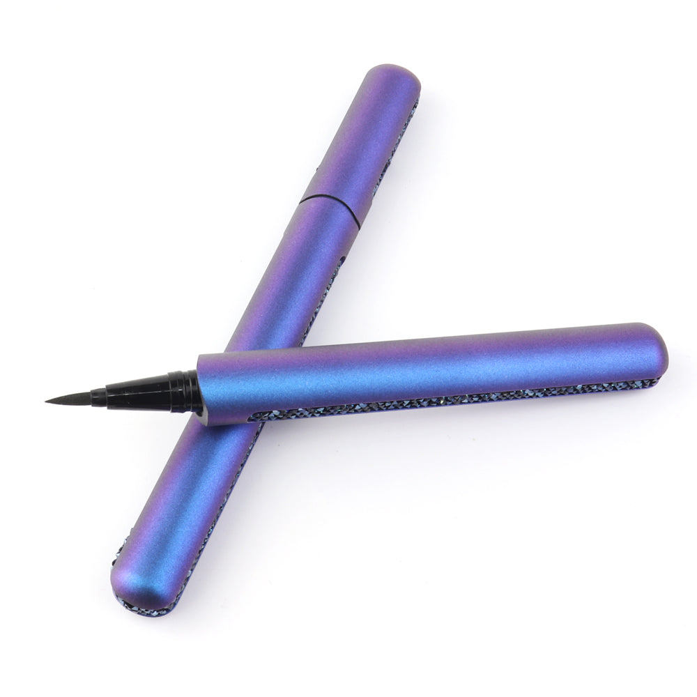 New Type Wholesale High Quality Professional eyelash longer mascara eye shadow blue crystal popular lashglue glue pen eyeliner- MSA157