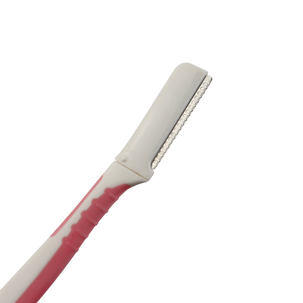 High Quality Easy & Painless Private Label High-end Hair removal Stainless steel eyebrow razor in Razor Micro shave trimmer-MSK021