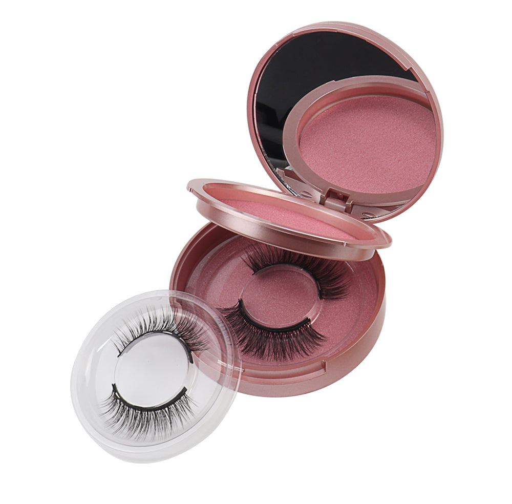 Best selling product eyelash extensions eyeliner glue pen Comes with mirror eyelash tweezers eyelash packaging box-LGSS-M11BL