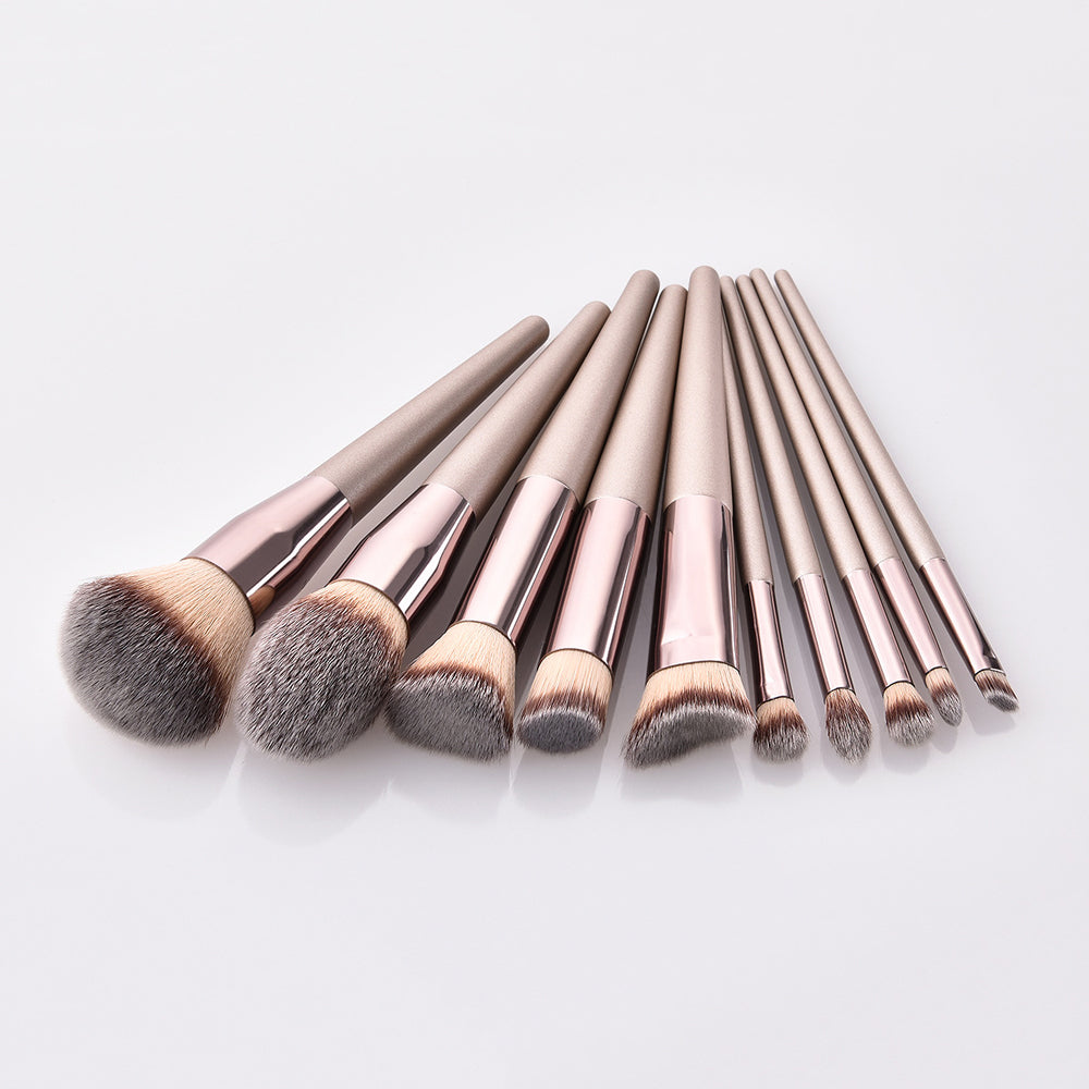Wholesale 10 PCS Makeup Brushes High Quality Foundation Brush Set-MSB45