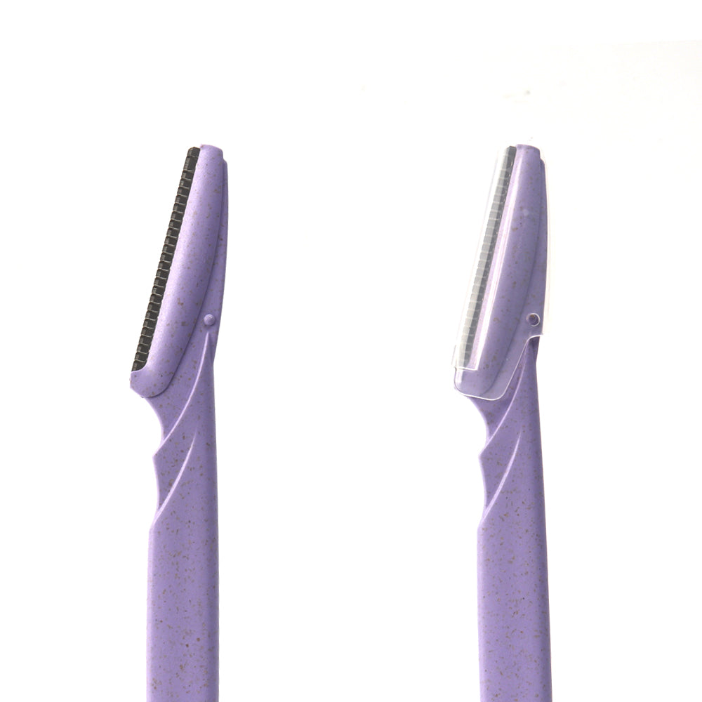 New manual beauty lady women sharper facial hair remover eyebrow razor eyebrow trimmer micro shave trimmer- MSK020