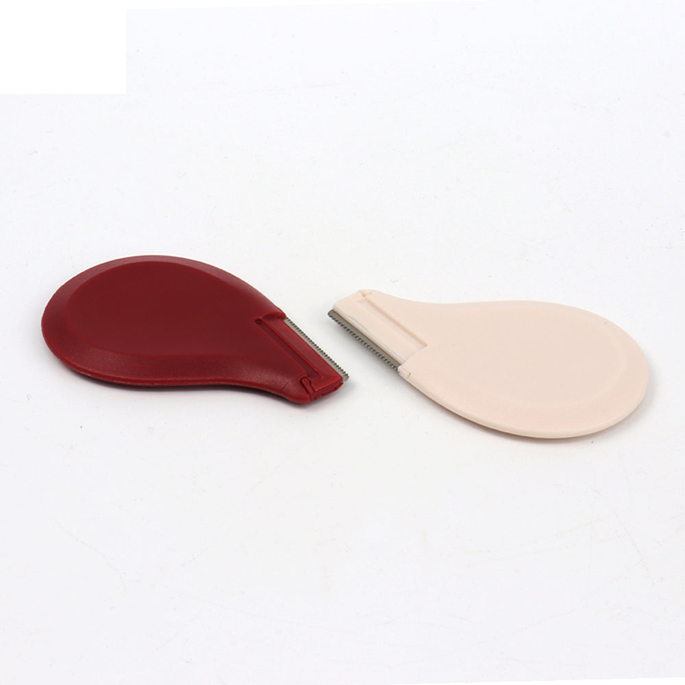 New high quality Private Label Stainless Steel Women Makeup Painless Women Eyebrow Razor Trimmer micro shave trimmer-MSK030