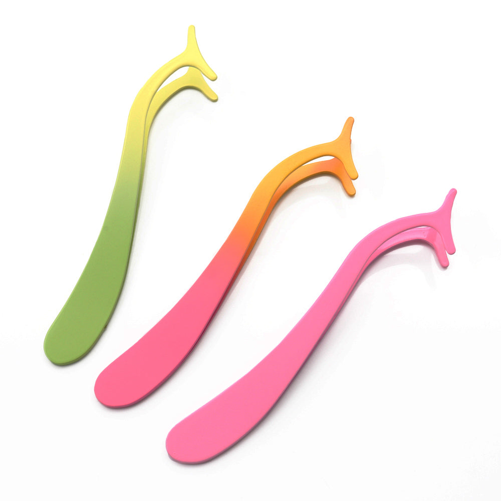 Private Label Eyelash Extension Tweezer Stainless Steel False Eyelash Tweezers Lash Tweezers Set-MST033-02