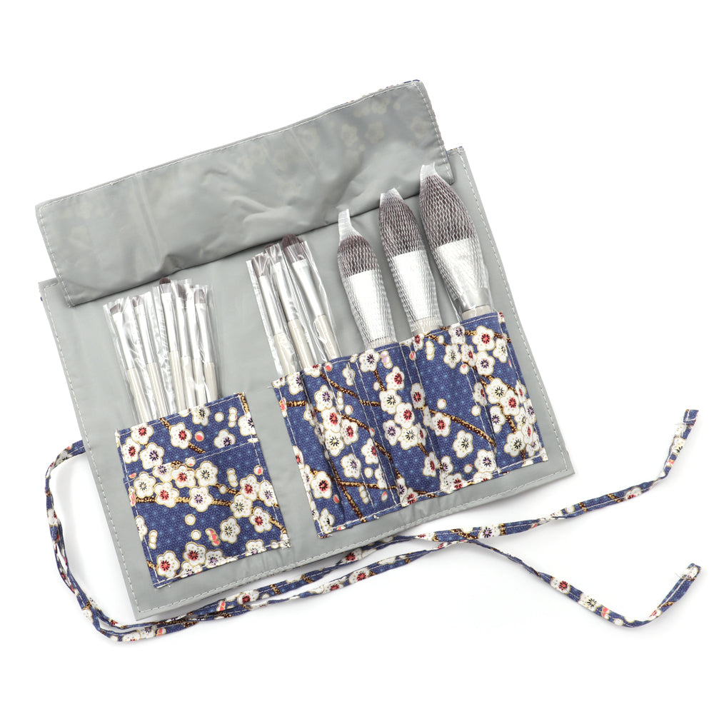 Wholesale soft vegan base make up brushes set quality cosmetic brush kit-MSB02