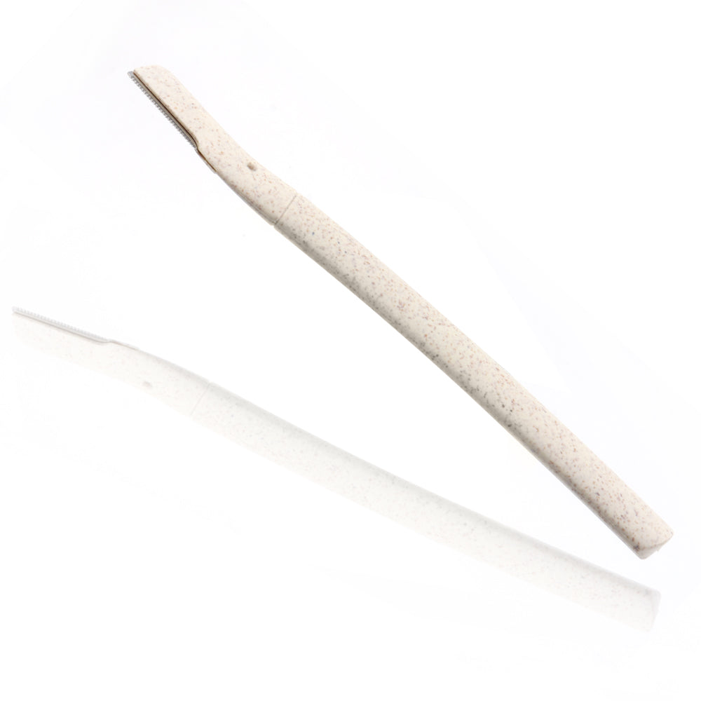 Wholesale Makeup Tools ABS Stainless Steel facial hair Blade Eyebrow Trimmer eyebrows remover trimmer razor-MSK027-b