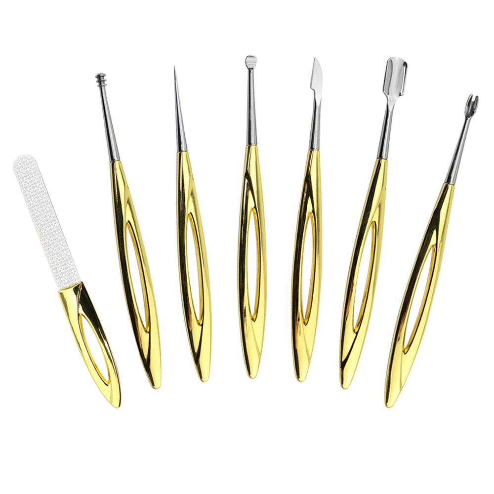 Amazon Gold Blackhead Comedone Acne Pimple Remover Tool Clean Face At Home Easy & Painless Needle Tool-MSR58-B