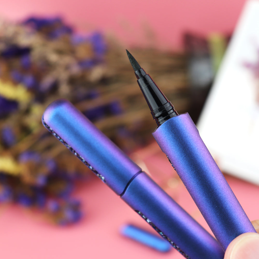 New Type Wholesale High Quality Professional eyelash longer mascara eye shadow blue crystal popular lashglue glue pen eyeliner- MSA157