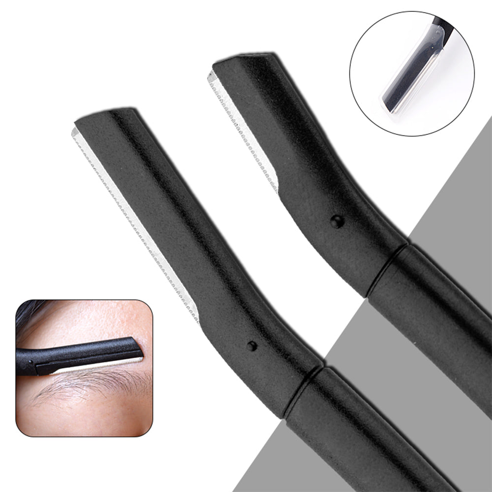 8pcs/Set Tool Eyebrow Tweezers Eyebrow Grooming Suit Professional Trimmer Brush Comb Eyebrow trimming Cosmetic Kit Set-MS244