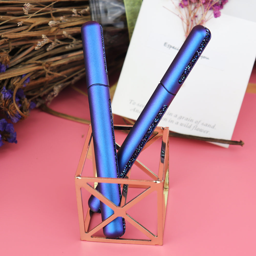 New Type Wholesale High Quality Professional eyelash longer mascara eye shadow blue crystal popular lashglue glue pen eyeliner- MSA157