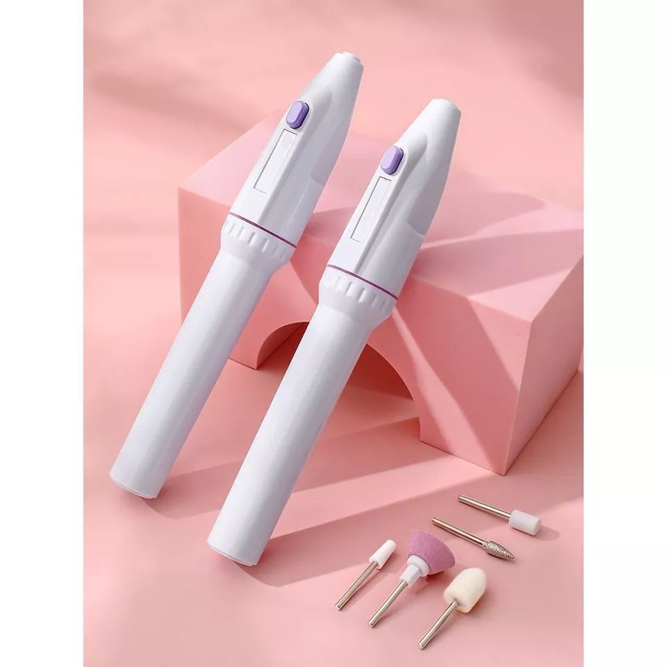 Professional Electric Manicure Pedicure Nail File Set with Callus Remover Set Nail Buffer Polisher-MSD002