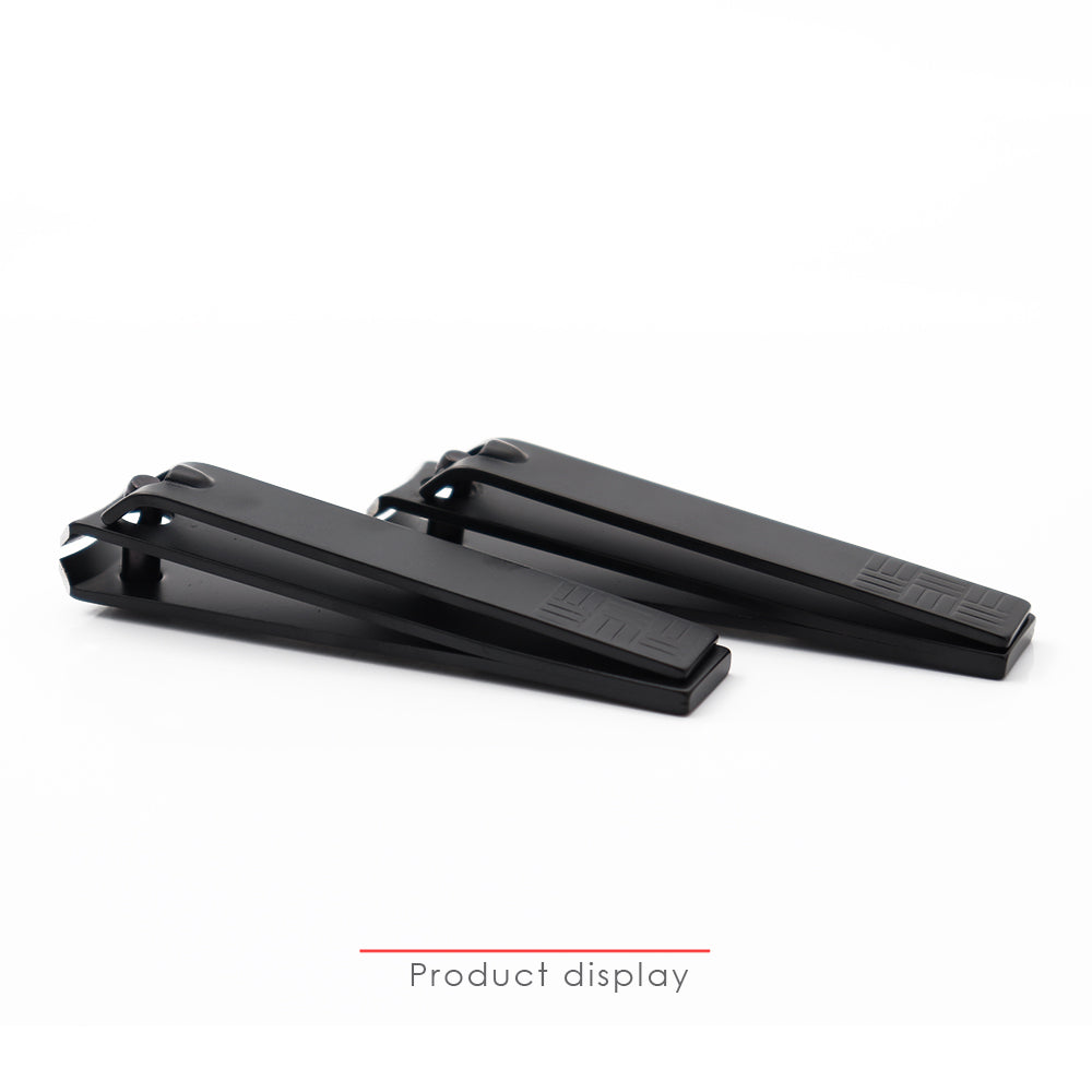 Wholesale Nail Clippers Big Carbon Steel Black Portable Finger Nail Clipper-MSC010