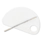 Lightness Professional Stainless Steel Cosmetic Foundation Makeup Mixing Palette with Spatula-mscp005-M