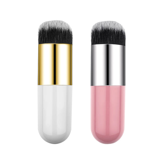Hot sale customized logo Convenient High quality synthetic fiber Kabuki Foundation make up brush-MSB44