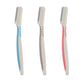 High Quality Easy & Painless Private Label High-end Hair removal Stainless steel eyebrow razor in Razor Micro shave trimmer-MSK021