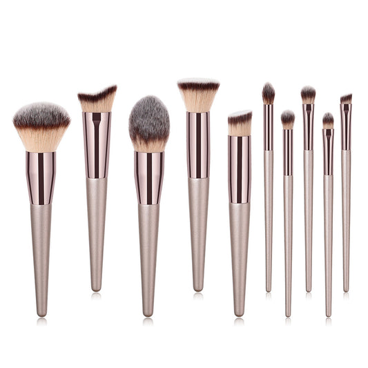 Wholesale 10 PCS Makeup Brushes High Quality Foundation Brush Set-MSB45