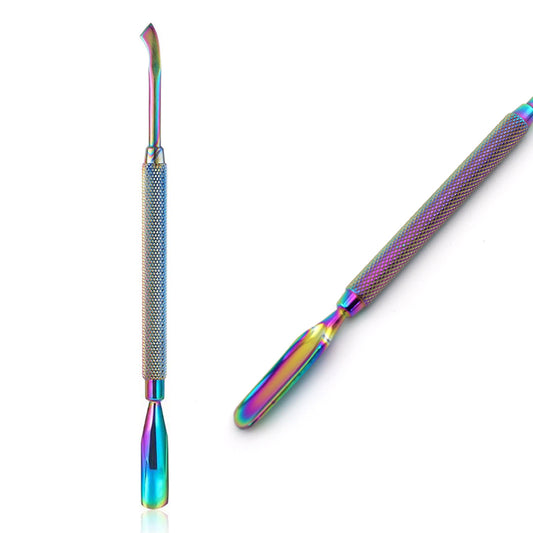 Wholesale factory Professional Grade Stainless Steel Cuticle Pusher and Remover- MSR37