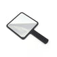 Wholesale Private Label Customized Logo ABS Plastic Small Handheld Square Mini Portable Makeup Pocket Mirror-msm35