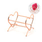 Amazon trending Sponge Holder rose gold wire Beauty Blender Makeup Powder Puff Storage Drying Stand Holder-msa44-01