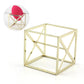 China manufacture Sponge Holder gold wire Beauty Blender Makeup Powder Puff Storage Drying Stand Holder-msa47