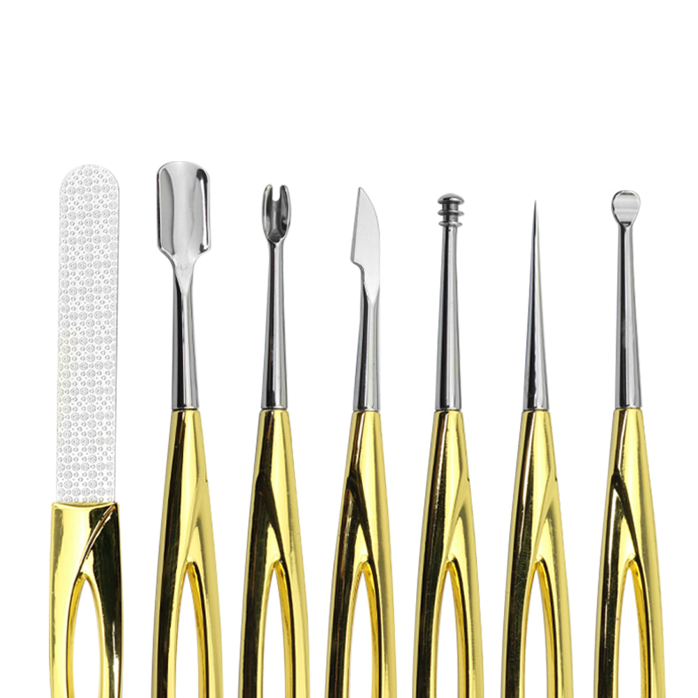 Amazon Gold Blackhead Comedone Acne Pimple Remover Tool Clean Face At Home Easy & Painless Needle Tool-MSR58-B