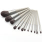 Wholesale soft vegan base make up brushes set quality cosmetic brush kit-MSB02