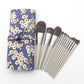 Wholesale soft vegan base make up brushes set quality cosmetic brush kit-MSB02