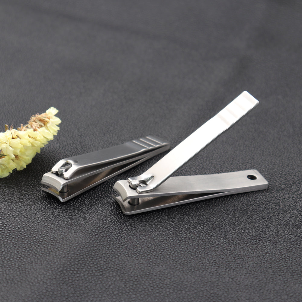 Wholesale cheap nail clipper professional new nail clipper stainless steel straight edge toe finger nail clipper-MSC014-s