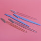 New manual beauty lady women sharper facial hair remover eyebrow razor eyebrow trimmer micro shave trimmer- MSK020