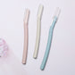Best selling product Hot sale Private Label High-end hotel household Wheat straw Degradable eco friendly Eyebrow shaver-MSK028-B