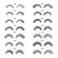 Amazon Custom Logo Hot sale 3D Eyelash packaging box Eyeliner Tweezers lash boost eyelash extensions other eyelashes-MSE-FW