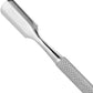 Cuticle Pusher and Cutter - Professional Grade Stainless Steel Cuticle Remover and Cutter - Durable Manicure and Pedicure Tool-MSR04-01
