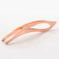 Wholesale high quality Rose Gold Customized Logo Eyebrow Tweezer Eyelash Tweezers Set-MST035