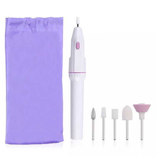 Professional Electric Manicure Pedicure Nail File Set with Callus Remover Set Nail Buffer Polisher-MSD002