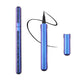 New Type Wholesale High Quality Professional eyelash longer mascara eye shadow blue crystal popular lashglue glue pen eyeliner- MSA157