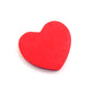 Customized Prviate Label Red Heart-shaped Lovely Cute Mini Double Side Nail Files-MSF49