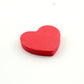 Customized Prviate Label Red Heart-shaped Lovely Cute Mini Double Side Nail Files-MSF49