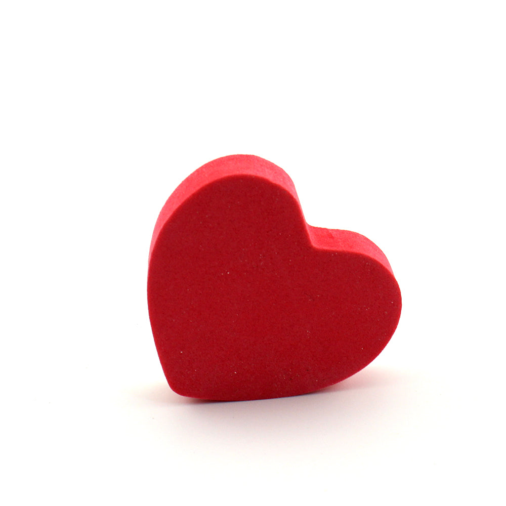 Customized Prviate Label Red Heart-shaped Lovely Cute Mini Double Side Nail Files-MSF49